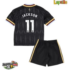 Aston Villa Nicolas Jackson #11 Vieraspaita Lapsille 2026-27 Lyhythihainen (+ shortsit)